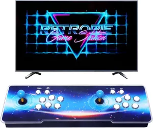 26800 Games in 1 Pandora Box Arcade Console - 3D Games, 1-4 Players - Favorite List, Save/Search/Hide/Pause Game, HDMI VGA to Connect for TV- Powerful Hardware for Arcade Gaming