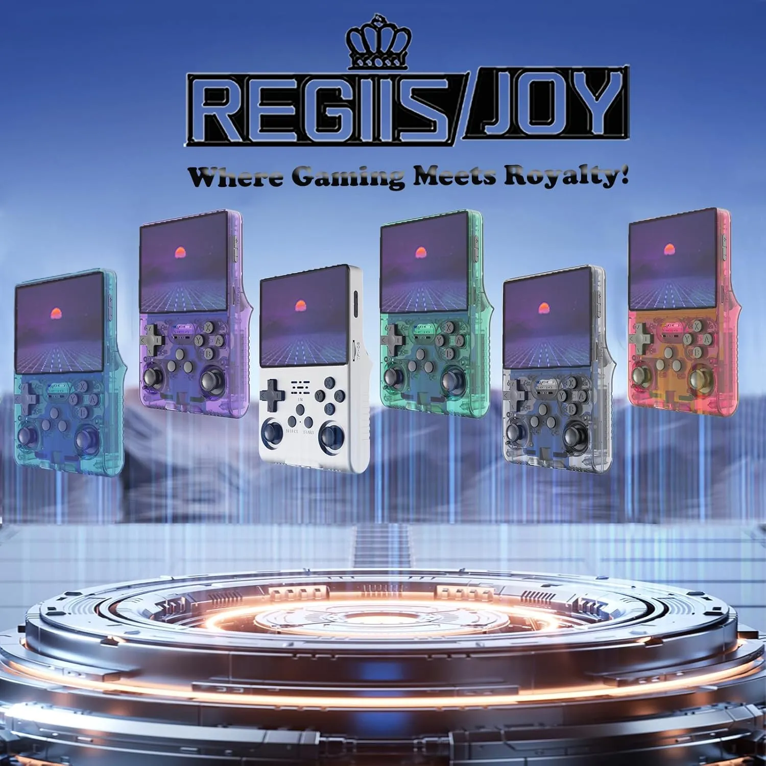30000 Games in 1 Handheld Game Console R40S PRO 3.5 inch IPS Screen Mini Retro Console 3800mAh Portable Pocket Arcade 45 simulators 256G TF Card