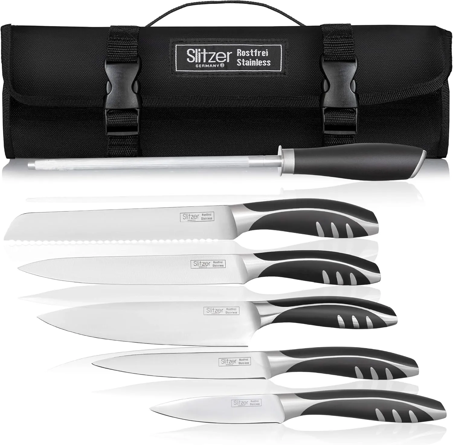 7-Piece Chef's Knife Set, Ergonomically Designed, Professional Grade Chef Knives, Great addition to any kitchen