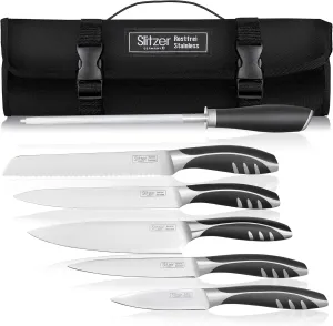 7-Piece Chef's Knife Set, Ergonomically Designed, Professional Grade Chef Knives, Great addition to any kitchen