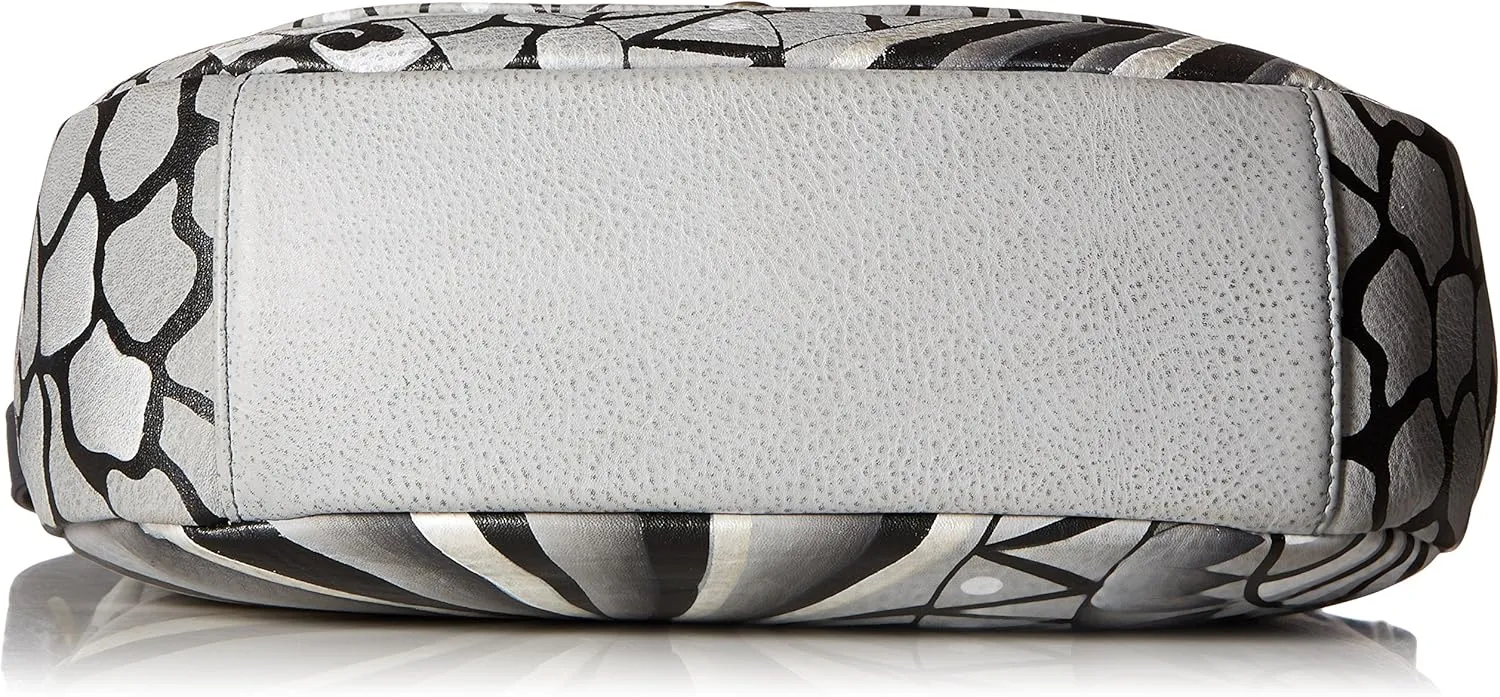 Anna by Anuschka Hand Painted Leather Women's Flap Crossbody
