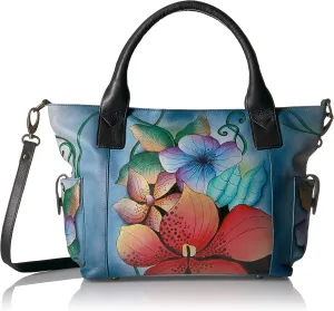 Anna by Anuschka Zip-top Organizer with Outside Side Pockets