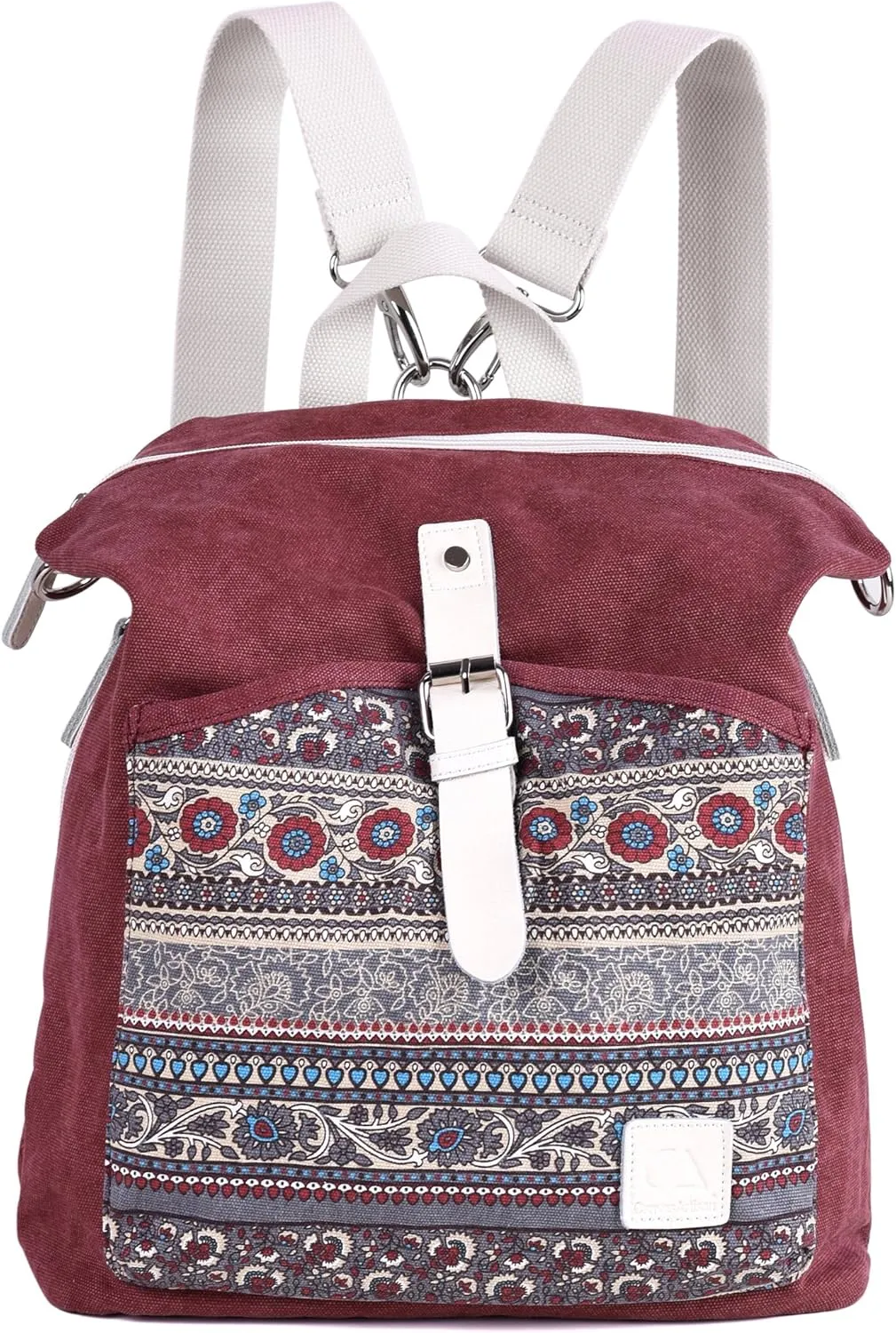 ArcEnCiel Women Backpack Canvas Rucksack Shoulder Bag