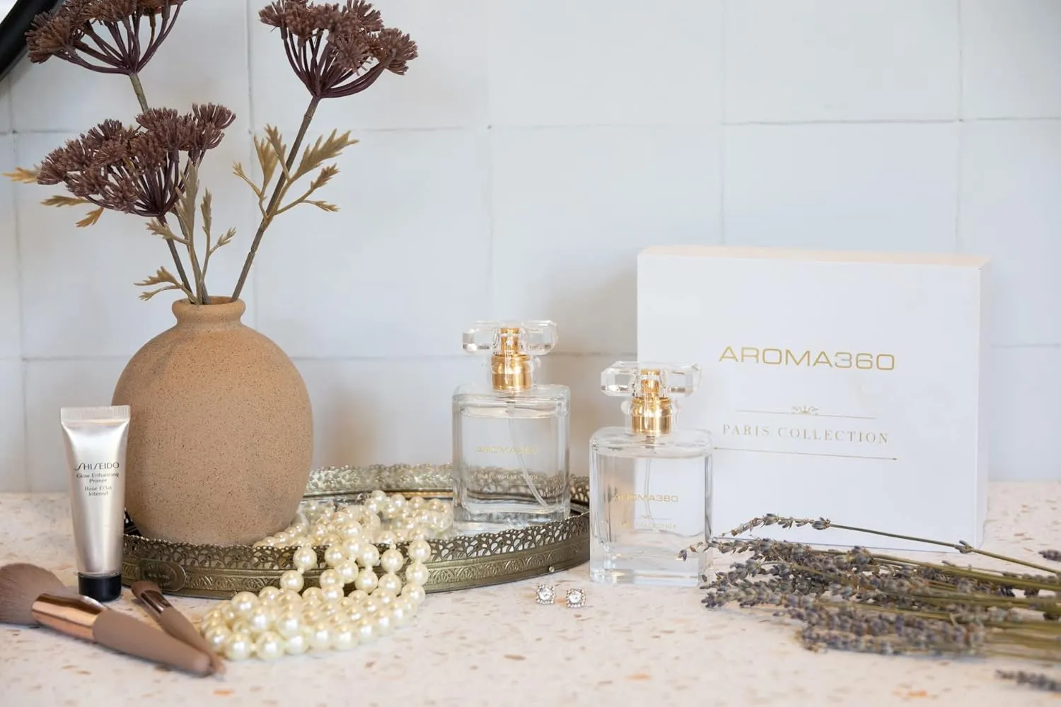 Aroma360 - Chandelier - Essential Oil Room Spray Duo - Luxury Hotel Inspired Aromatherapy - Hints of Bergamot, Sweet Berry, Jasmine, Saffron - Hypoallergenic - Air Freshener Spray - 6.8 Fl Oz - 2 Pack