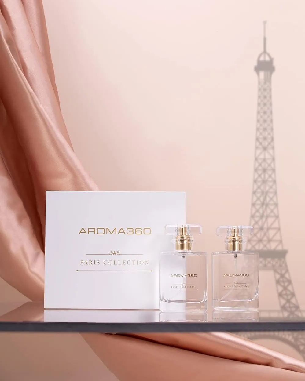 Aroma360 - Chandelier - Essential Oil Room Spray Duo - Luxury Hotel Inspired Aromatherapy - Hints of Bergamot, Sweet Berry, Jasmine, Saffron - Hypoallergenic - Air Freshener Spray - 6.8 Fl Oz - 2 Pack