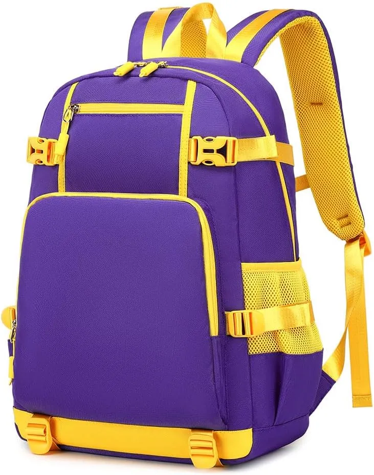 Basketball Player 23 Creative Backpacks Sports Fan Bookbag Travel Student Backpack For Men Women (4)