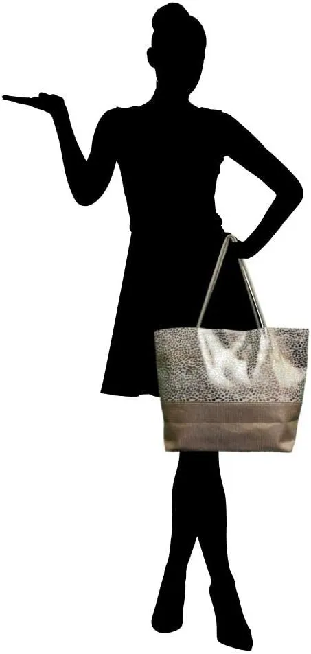 Beach Bag Large for Gym Beach Travel Daily Tote Bags with Top Zipper Closure, Cotton Rope Handles.