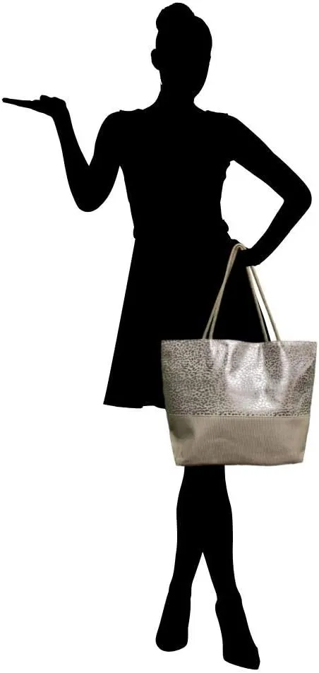 Beach Bag Large for Gym Beach Travel Daily Tote Bags with Top Zipper Closure, Cotton Rope Handles.