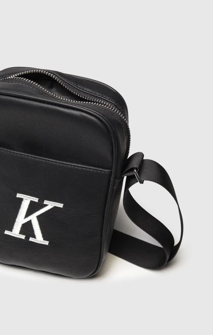 Black K Shoulder Bag