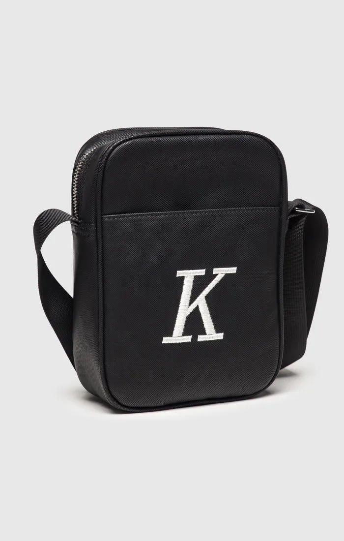 Black K Shoulder Bag