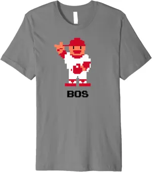 Boston Pixel Baseball Premium T-Shirt