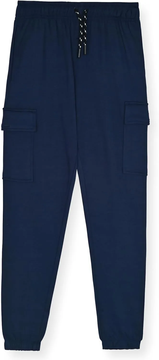 Boys Jogger Set 3-Piece Kids Clothing Outfit with Hoodie, Sweatpants & T-Shirt