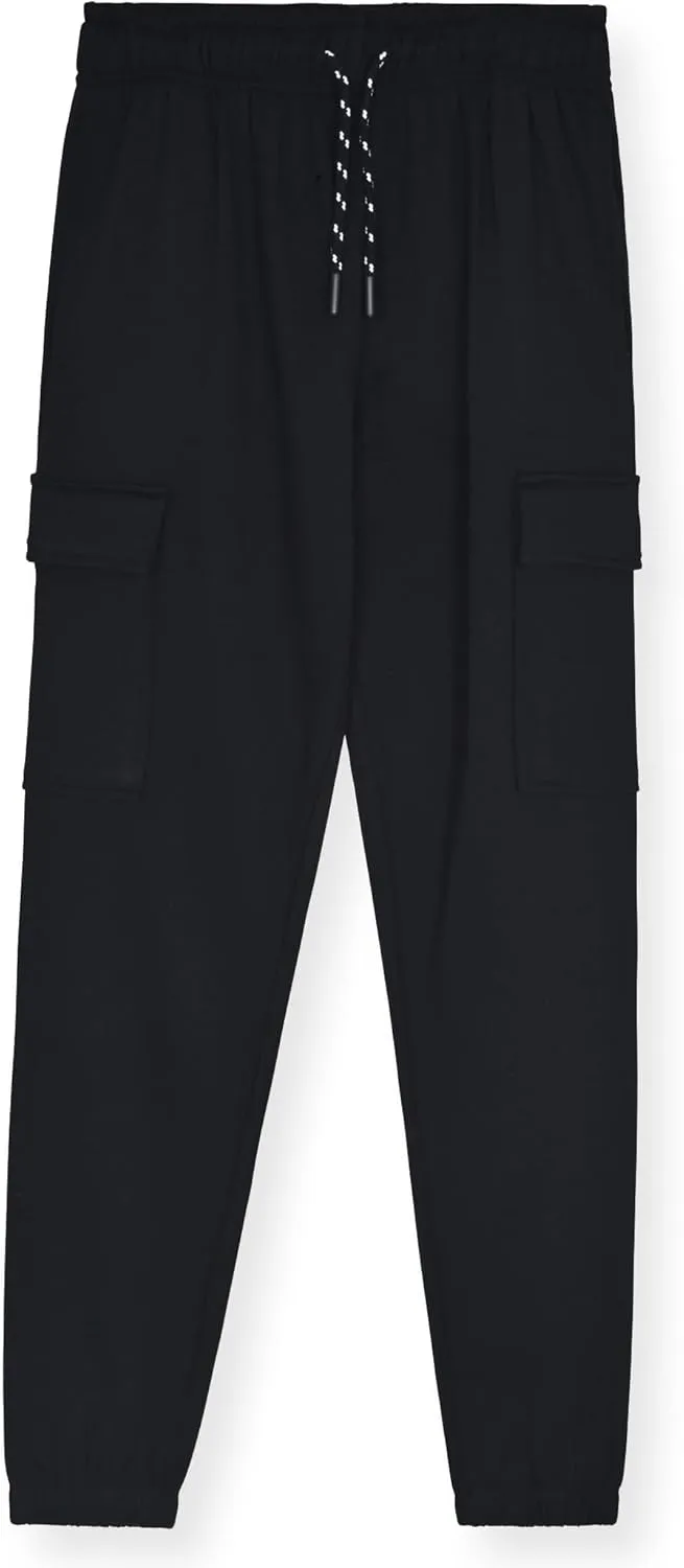 Boys Jogger Set 3-Piece Kids Clothing Outfit with Hoodie, Sweatpants & T-Shirt
