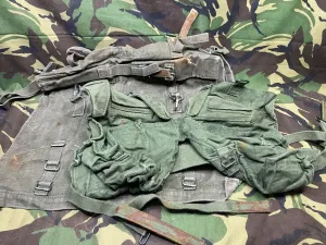 British Army DPM Combat Webbing Equipment Poncho Carrier & Pouches