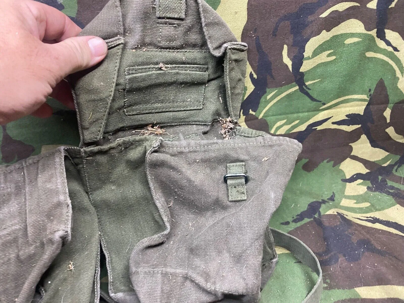 British Army DPM Combat Webbing Equipment Yolk & Pouches