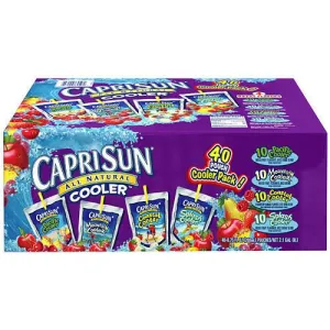 Capri Sun Coolers Variety Pack - 40 pouches