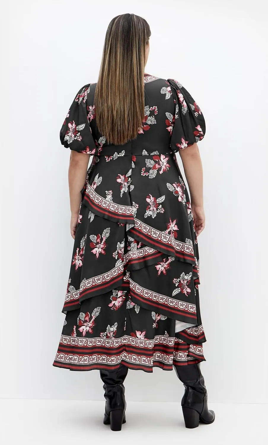 City Chic Women's Plus Size Drama Queen Dress