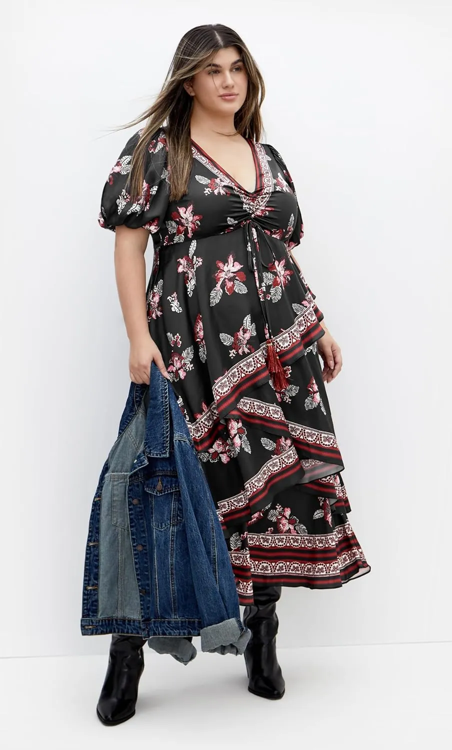 City Chic Women's Plus Size Drama Queen Dress
