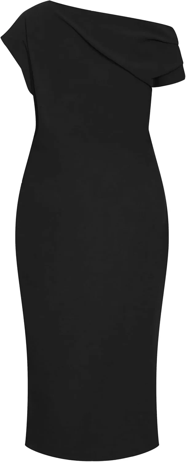 City Chic Women's Plus Size Dress - Sassy Off Shoulder