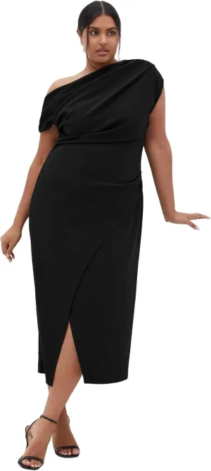 City Chic Women's Plus Size Dress - Sassy Off Shoulder