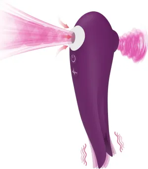Clitoral Stimulation Sex Toy Vibrator - 3in1 Clitoris G Spot Vibrator, Adult Toy for Women Pleasure, Sucking Massager with 10 Modes, Quiet Mini Vibe, Couple Sex Products for Women