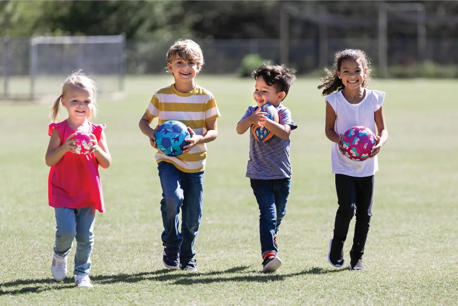 Crocodile Creek Football for Kids Ages 3 and Up - Inflatable Ball for Flag Football Games and Outdoor Sports - Made from Rubber - Sharks - 8-inch Length
