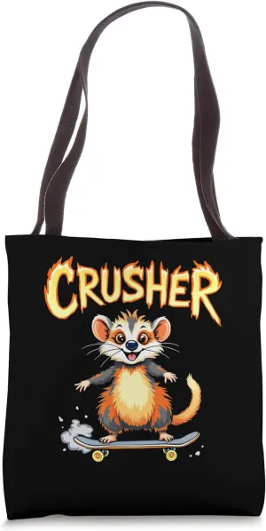 CRUSHER Bold Edgy Tote Bag