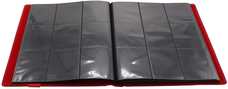 Dex Protection Card Binder 9 | Stores 360 Gaming Cards | Includes 20 Side Loading Card Pages | 9 Card Page Format |Band Closure | Smooth Matte Padded Finish | Velvet Lined Interior