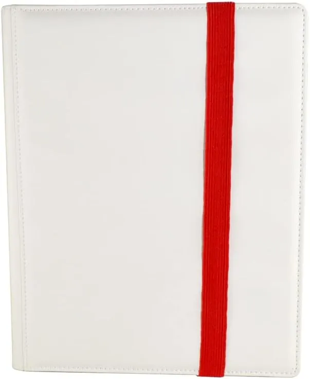 Dex Protection Card Binder 9 | Stores 360 Gaming Cards | Includes 20 Side Loading Card Pages | 9 Card Page Format |Band Closure | Smooth Matte Padded Finish | Velvet Lined Interior