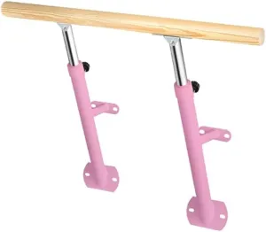 Double Ballet Barre,Wall Mounted Double-Layer Ballet Bar for Kids Adults Home Dancing Fitness