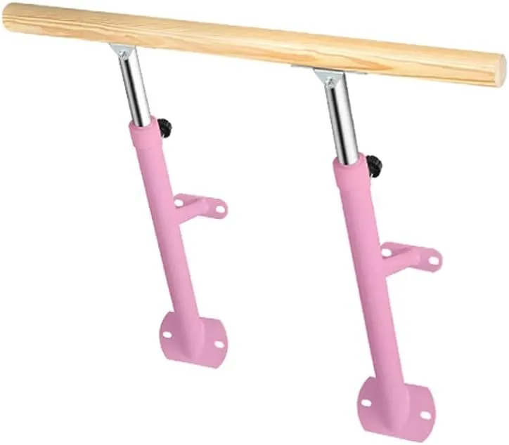 Double Ballet Barre,Wall Mounted Double-Layer Ballet Bar for Kids Adults Home Dancing Fitness