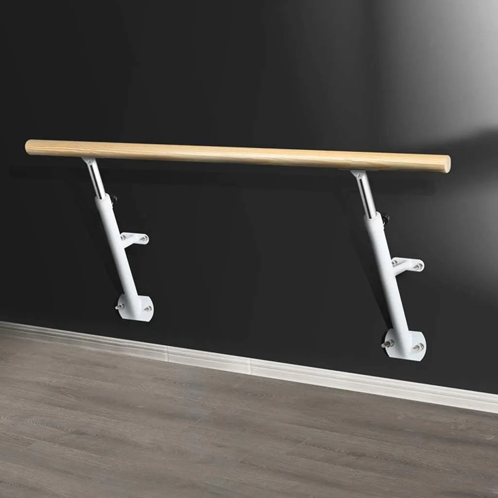 Double Ballet Barre,Wall Mounted Double-Layer Ballet Bar for Kids Adults Home Dancing Fitness