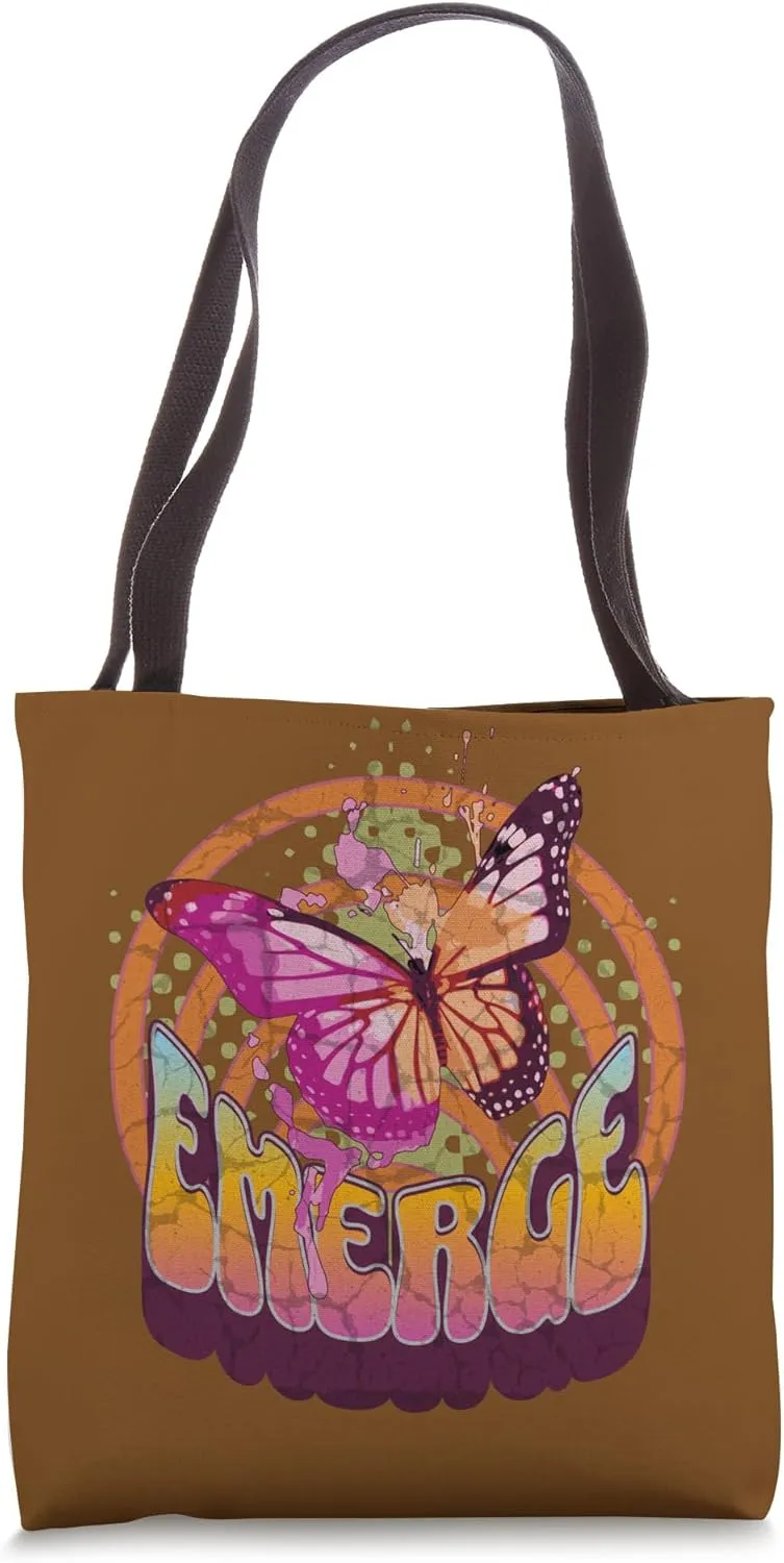 Emerge – Butterfly Tote Bag