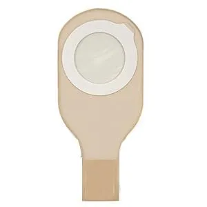Esteem synergy® One-Piece Drainable Pouch, Stoma Opening 3-1/2" (89mm), Transparent 14" (35.5cm), Tail Clip - Box of 10