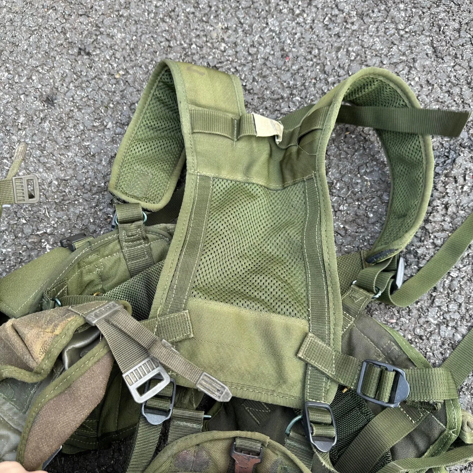 Genuine British Army DPM Combat Rig & Pouches - Ideal for Paintball / Airsoft