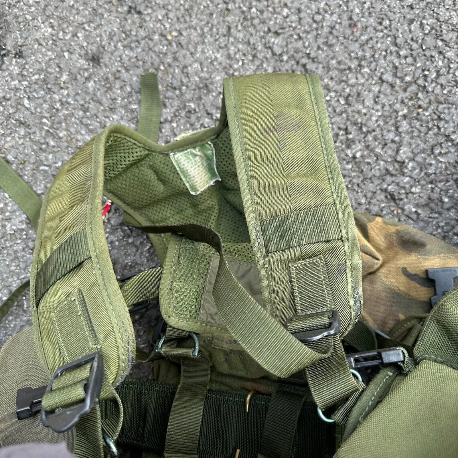 Genuine British Army DPM Combat Rig & Pouches - Ideal for Paintball / Airsoft
