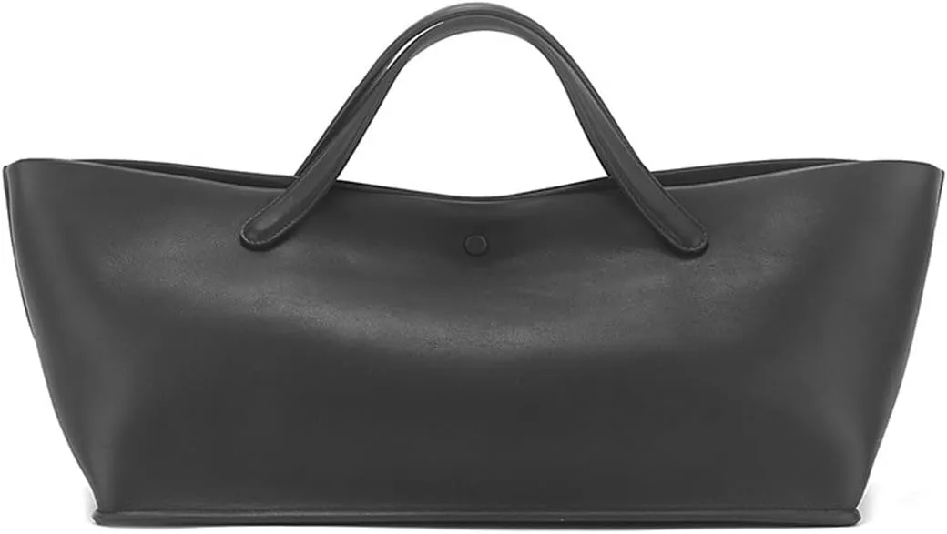 Genuine Leather Top Handle Tote Bags, Leather Satchels Bag,Casual Shoulder Hobo commuter Bag Waterproof for Women
