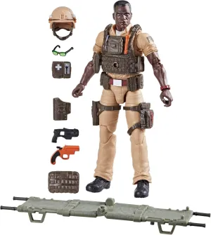 G.I. Joe Classified Series #122, Carl Doc Greer, Collectible 6-Inch Action Figure with 7 Accessories