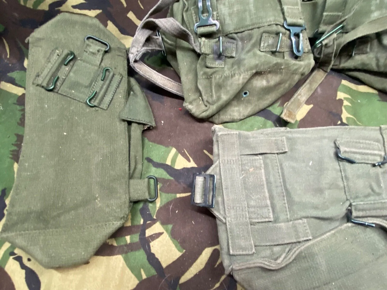 Group of British Army 58 Pattern Webbing Pouches