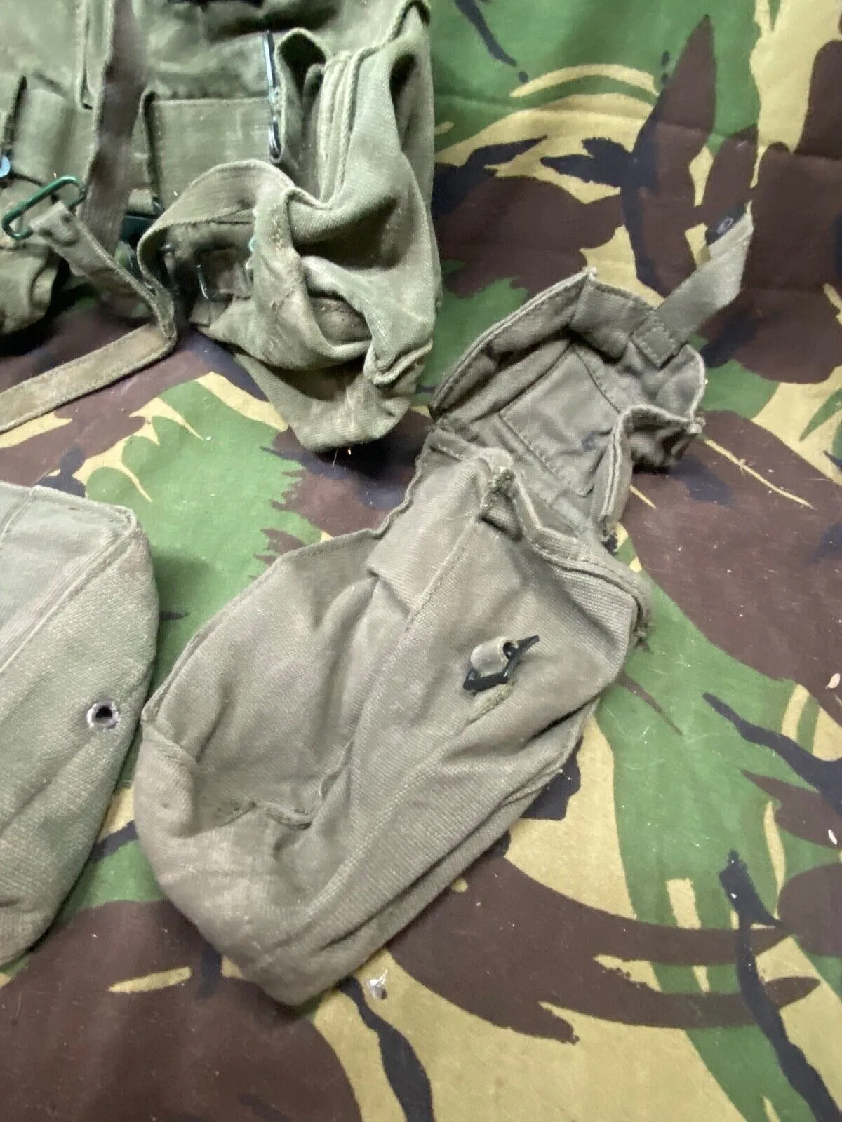 Group of British Army 58 Pattern Webbing Pouches