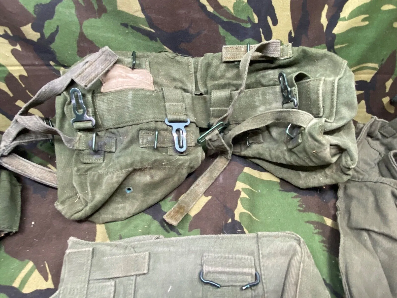 Group of British Army 58 Pattern Webbing Pouches
