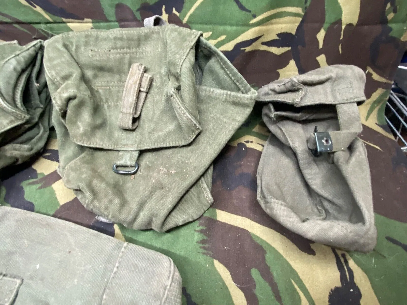 Group of British Army 58 Pattern Webbing Pouches
