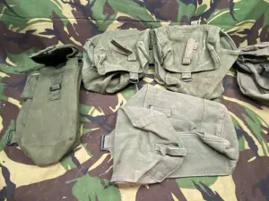 Group of British Army 58 Pattern Webbing Pouches