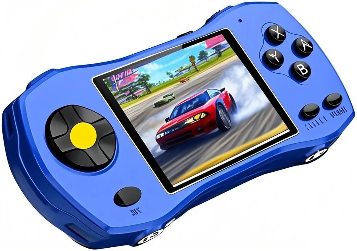 Handheld Game Console for Kids Preloaded 200  Retro Video Games, Portable Gaming Player with Rechargeable Battery 3.0" LCD Screen, Mini Arcade Electronic Toy Gifts for Boys Girls
