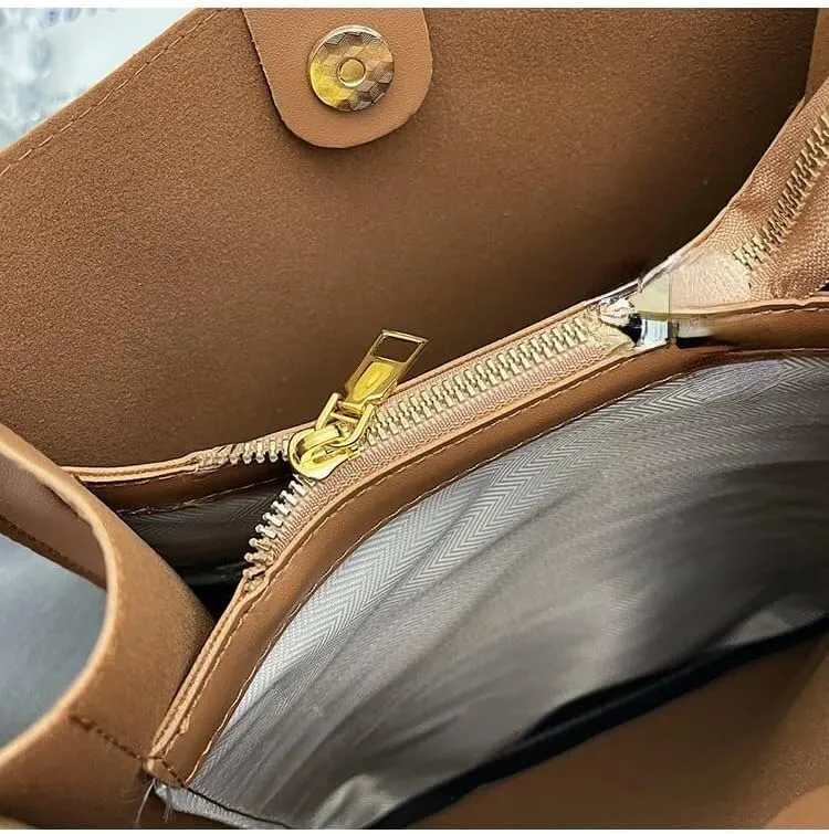 Hobo Purses and Handbags for Women Leather Handbags 2025 Y2K Purse Shoulder Bucket Bags