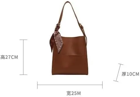 Hobo Purses and Handbags for Women Leather Handbags 2025 Y2K Purse Shoulder Bucket Bags