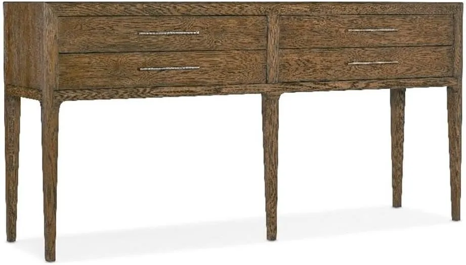 Hooker Furniture Chapman 18.25" W Wood Sideboard in Brown Finish