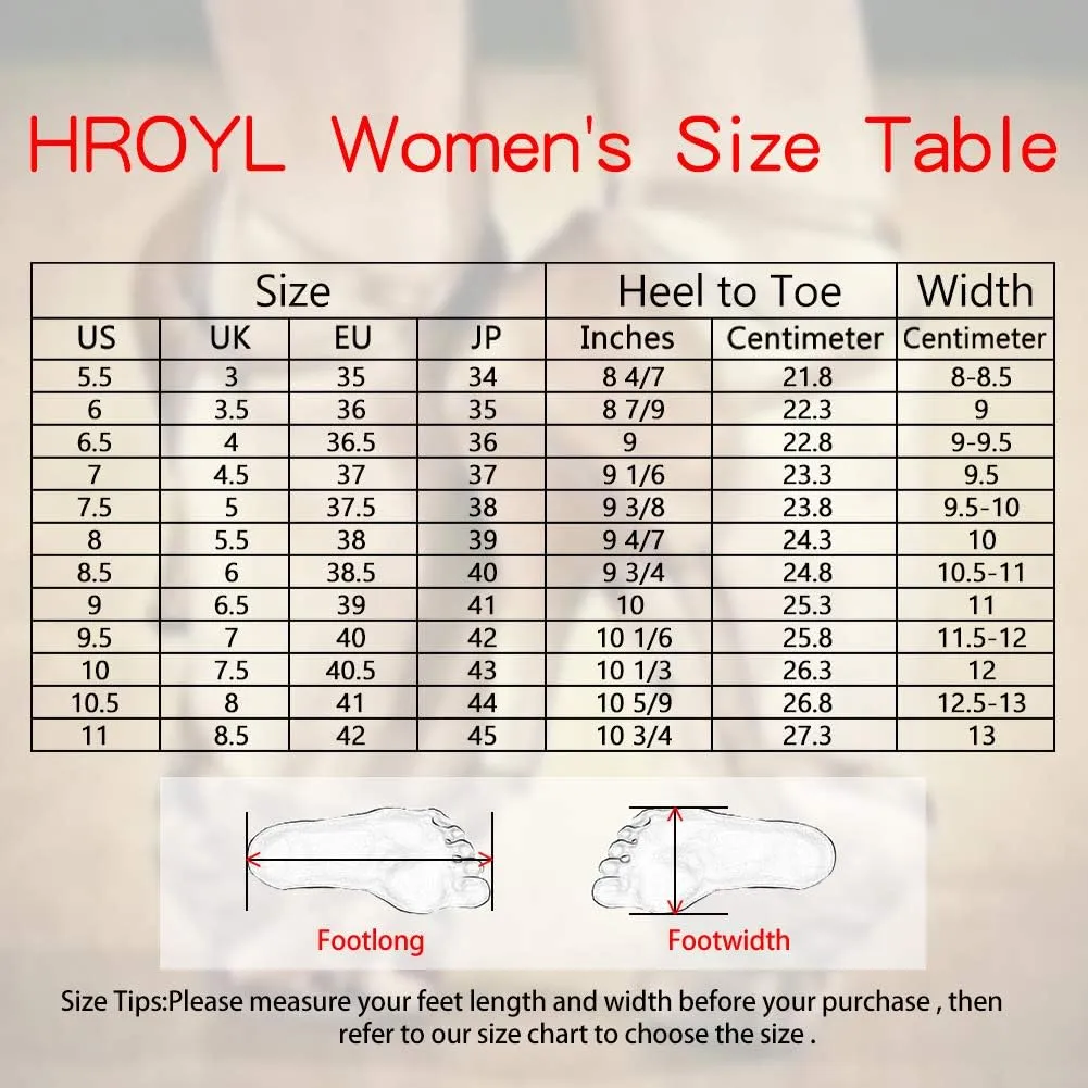 HROYL Women Latin Dance Shoes Salsa Tango Standard Practice Performence Party Closed Toe Ballroom Dance Shoes,Model 933