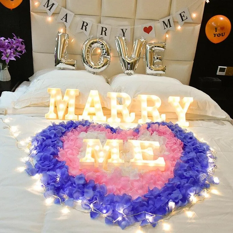 Imitation Rose Petals DIY Party Decorations