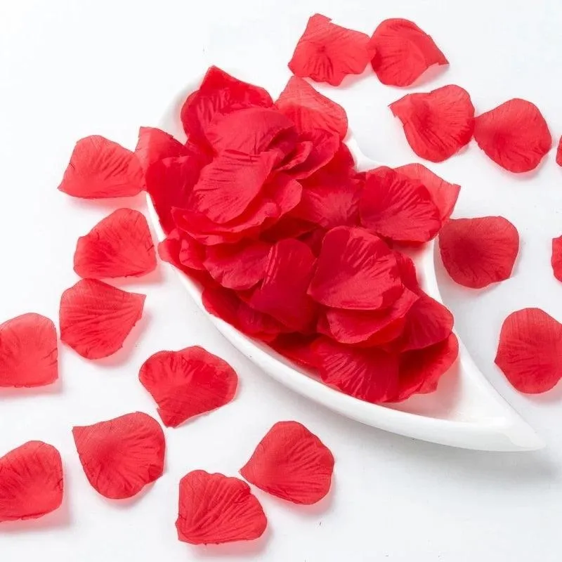 Imitation Rose Petals DIY Party Decorations